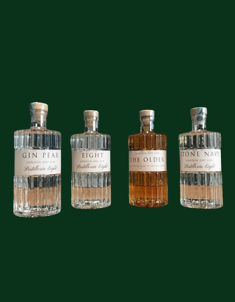 LONDON DRY GIN PREMIUM PACK 4 BOTTIGLIE